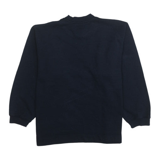 Womens UK Size 14 Reebok Black Pullover Sweatshirt