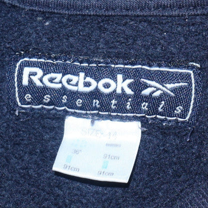 Womens UK Size 14 Reebok Black Pullover Sweatshirt