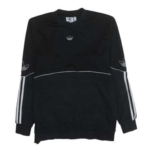 Mens UK Size M adidas Black Pullover Sweatshirt