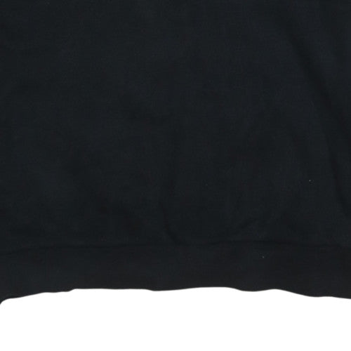 Mens UK Size M adidas Black Pullover Sweatshirt
