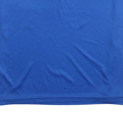 France Blue Short Sleeve Men's T-Shirt Size L Sports Fan Top