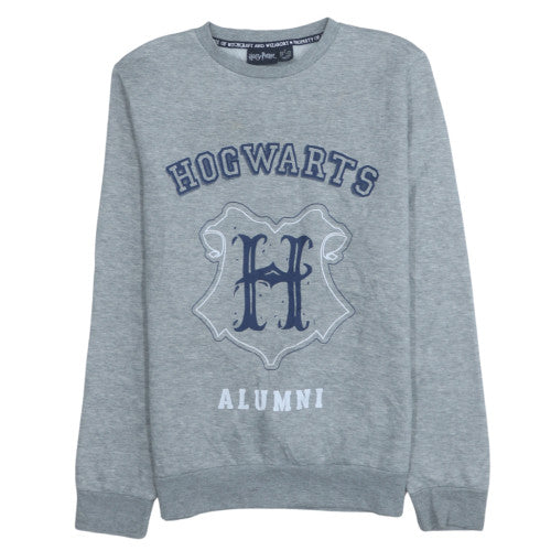 Womens UK Size S Harry Potter Grey Pullover Sweatshirt