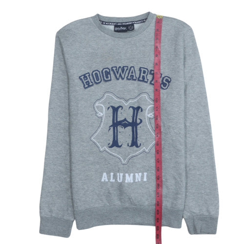 Womens UK Size S Harry Potter Grey Pullover Sweatshirt