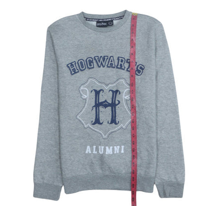 Womens UK Size S Harry Potter Grey Pullover Sweatshirt