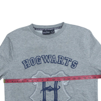 Womens UK Size S Harry Potter Grey Pullover Sweatshirt