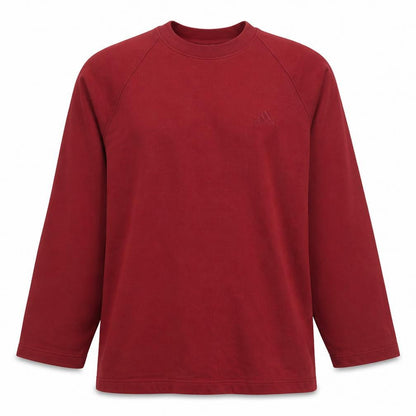 Mens UK Size M adidas Red Pullover Sweatshirt