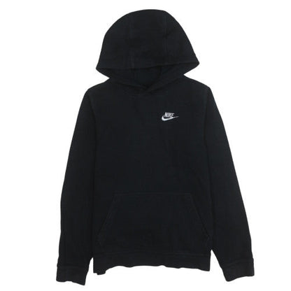 Nike Boys Black XL Pullover Hoodie Standard Fit Fleece Sweatshirt