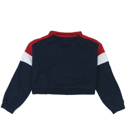 Womens UK Size 12 H&M Divided Blue Pullover Sweatshirt