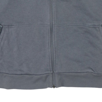 Womens UK Size M adidas Grey Full Zip Hoodie