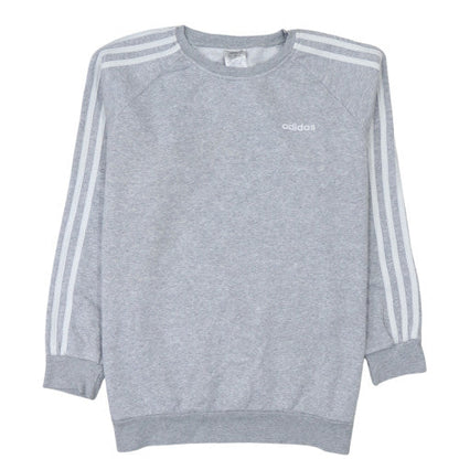 Womens UK Size 8-10 adidas Grey Pullover Sweatshirt
