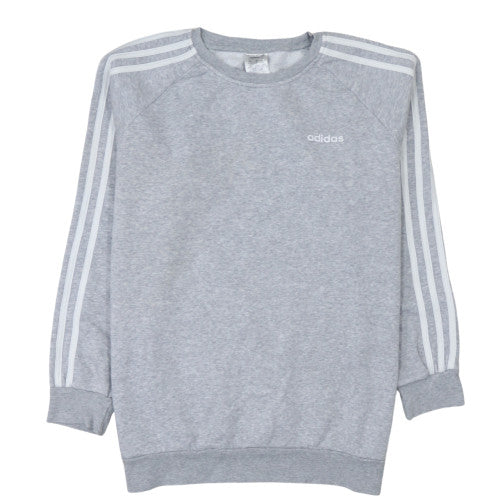 Womens UK Size 8-10 adidas Grey Pullover Sweatshirt