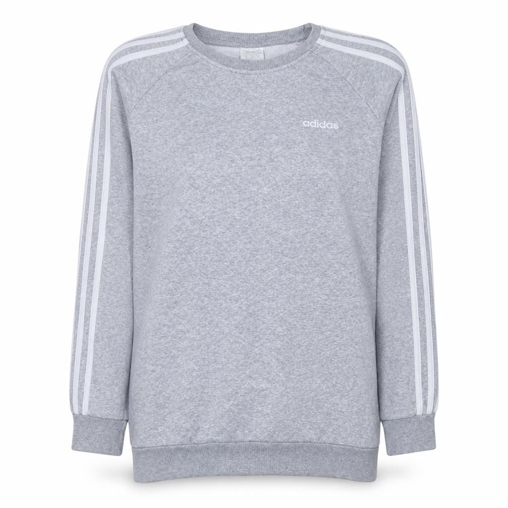 Womens UK Size 8-10 adidas Grey Pullover Sweatshirt