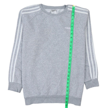 Womens UK Size 8-10 adidas Grey Pullover Sweatshirt