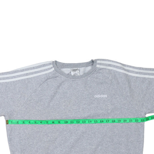 Womens UK Size 8-10 adidas Grey Pullover Sweatshirt