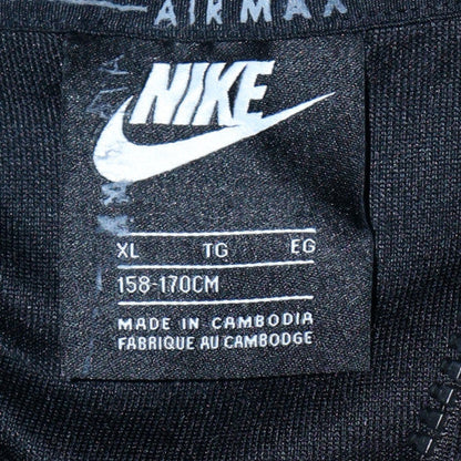 Nike Boys Black XL Air Max 1/4 Zip Hooded Pullover Sweatshirt