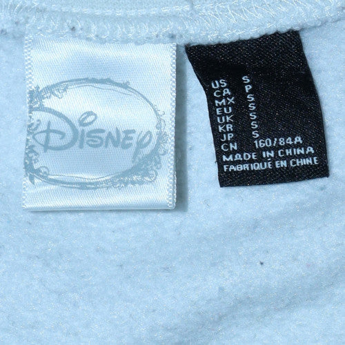 Teens UK Size S Disney White Pullover Sweatshirt