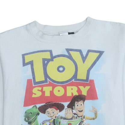 Teens UK Size S Disney White Pullover Sweatshirt