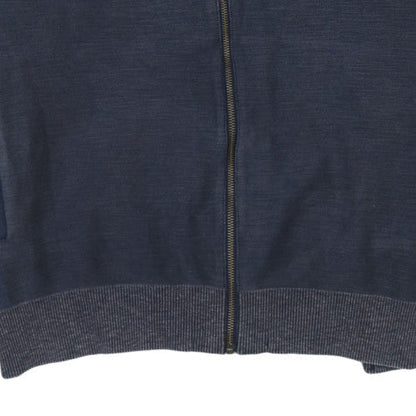 Napapijri Mens Blue 2XL Cotton Full Zip Track Jacket