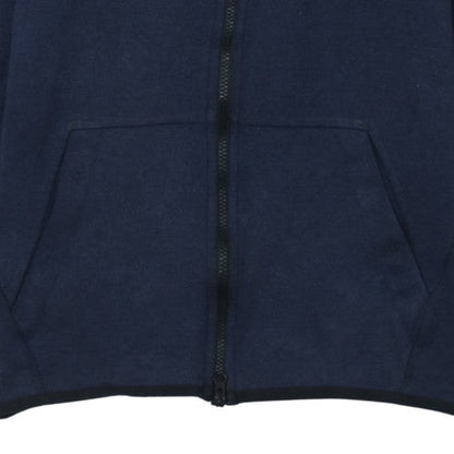 Mens UK Size S Nike Blue Full Zip Hoodie