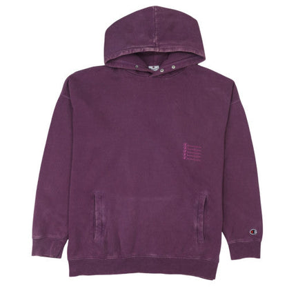 Womens UK Size L Champion Purple Pullover Hoodie