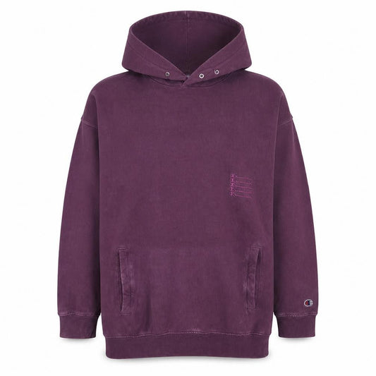 Womens UK Size L Champion Purple Pullover Hoodie