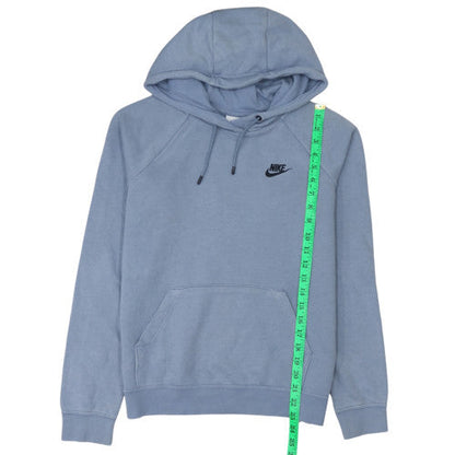 Mens UK Size S Nike Blue Pullover Hoodie