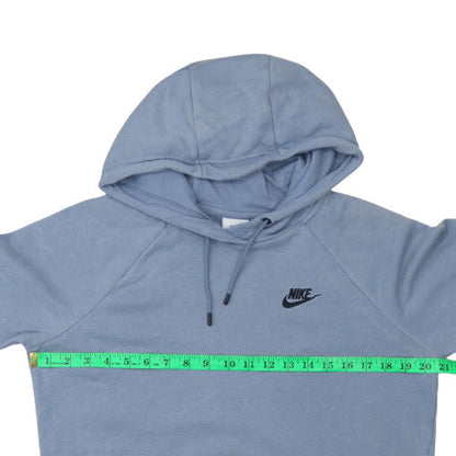 Mens UK Size S Nike Blue Pullover Hoodie