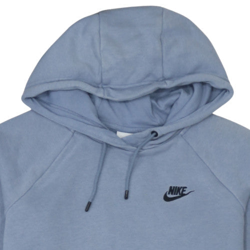 Mens UK Size S Nike Blue Pullover Hoodie