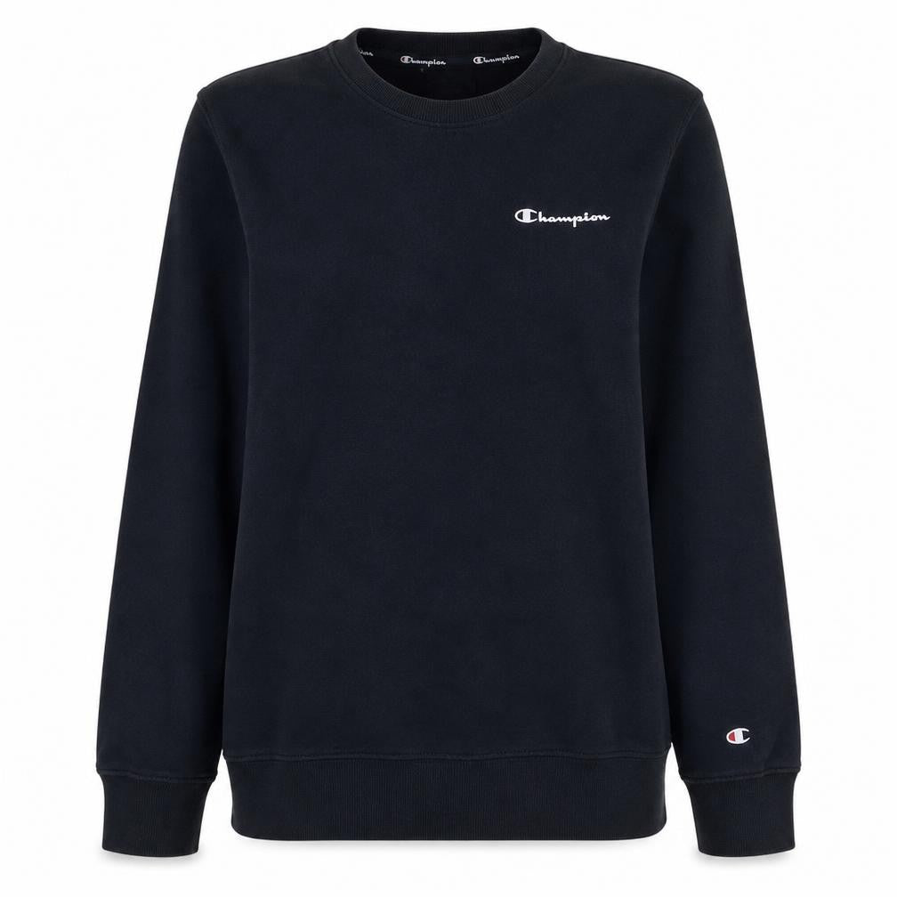 Womens UK Size S Champion Black Pullover Sweatshirt