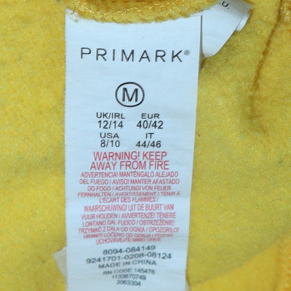 Womens UK Size M Disney Yellow Pullover Sweatshirt