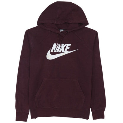 Womens UK Size S Nike Brown Pullover Hoodie