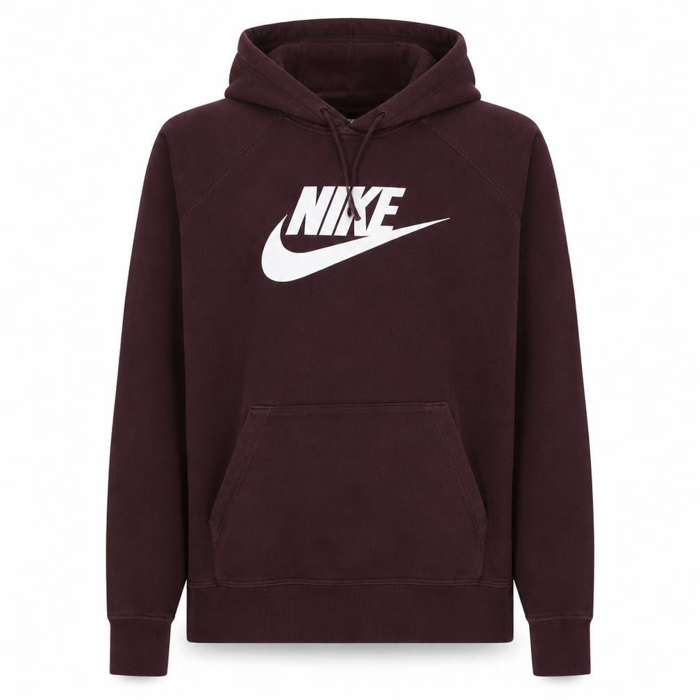Womens UK Size S Nike Brown Pullover Hoodie