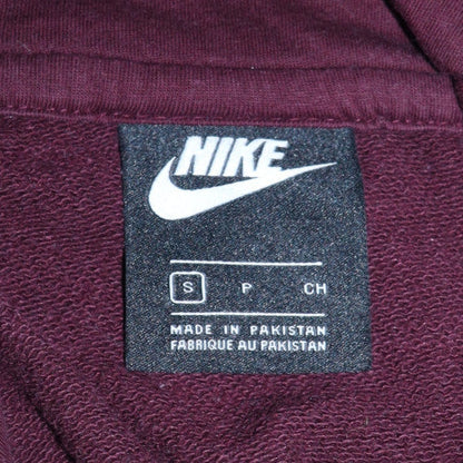 Womens UK Size S Nike Brown Pullover Hoodie
