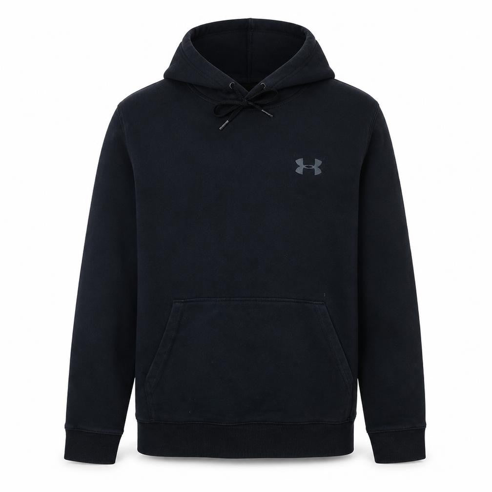 Mens UK Size L Under armour Black Pullover Hoodie