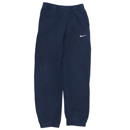 Nike Boys Blue Elastic Waist Sweatpants 12-13 Years Fleece Activewear