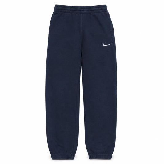 Front view of Nike boys’ blue elastic waist sweatpants 12-13 years fleece activewear