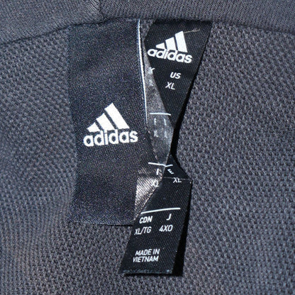 Mens UK Size XL adidas Black Full Zip Hoodie