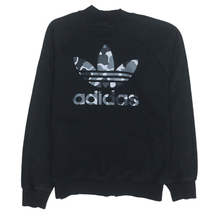 Mens UK Size M adidas Black Full Zip Sweatshirt
