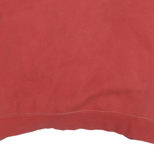 Mens UK Size L Nike Red Pullover Sweatshirt