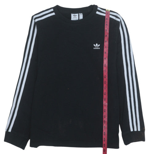 Womens UK Size M adidas Black Pullover Sweatshirt