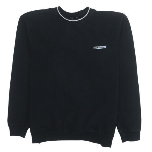Mens UK Size L Reebok Black Pullover Sweatshirt