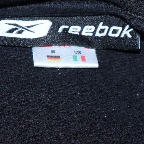 Mens UK Size L Reebok Black Pullover Sweatshirt