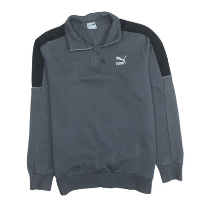 Mens UK Size M PUMA Grey Pullover Sweatshirt