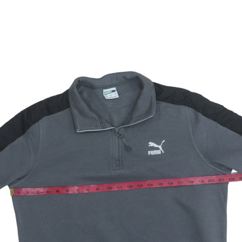 Mens UK Size M PUMA Grey Pullover Sweatshirt