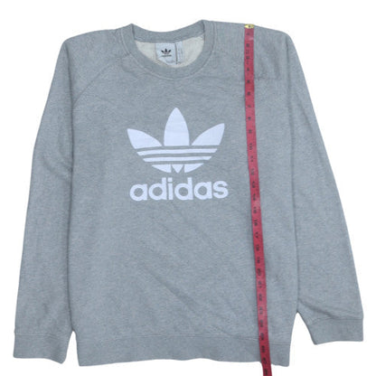 Mens UK Size XL adidas Grey Pullover Sweatshirt