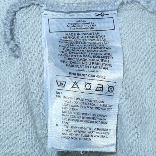 Mens UK Size XL adidas Grey Pullover Sweatshirt