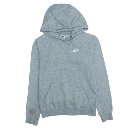 Womens UK Size XS Nike Grey Pullover Hoodie