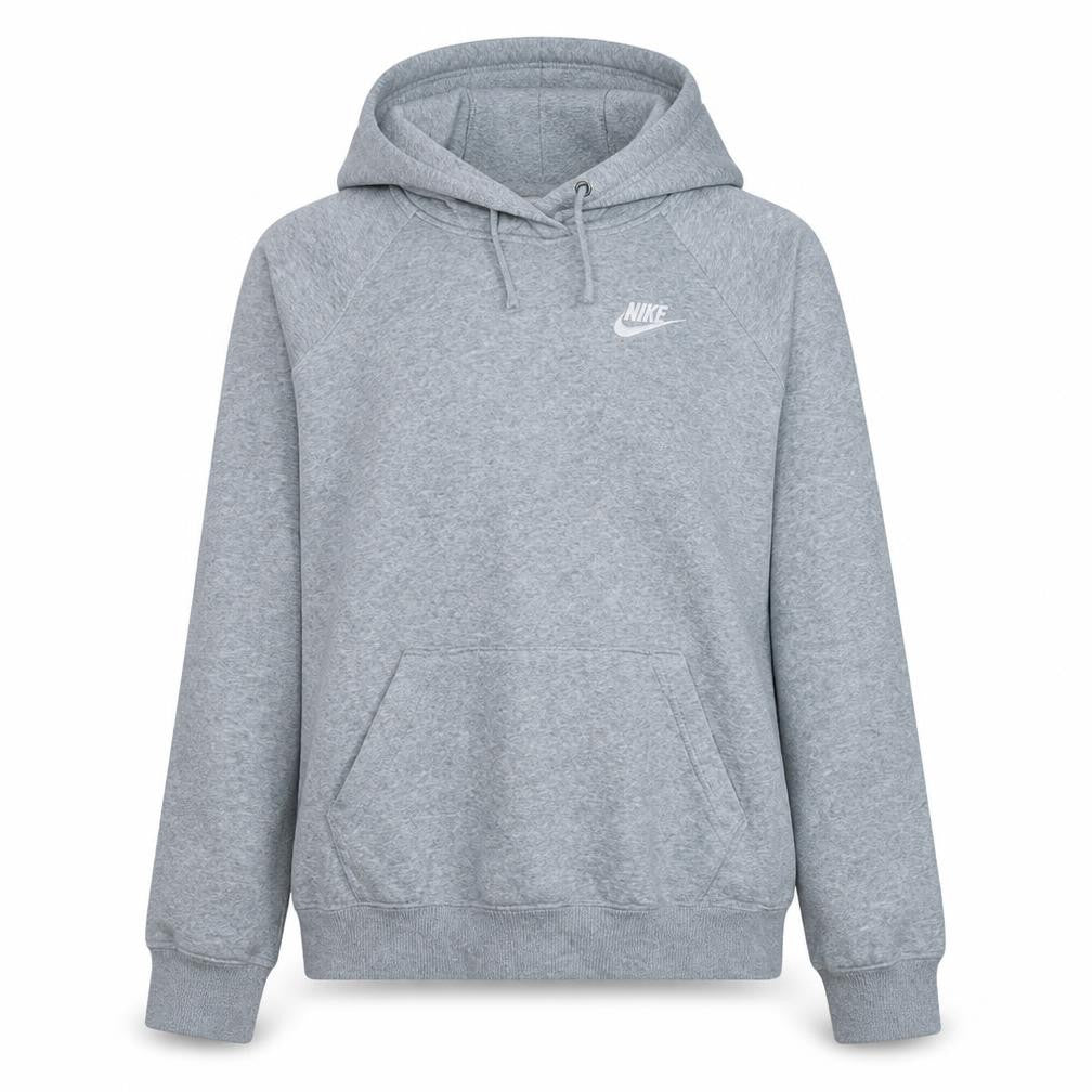 Womens UK Size XS Nike Grey Pullover Hoodie