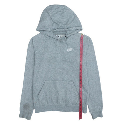 Womens UK Size XS Nike Grey Pullover Hoodie