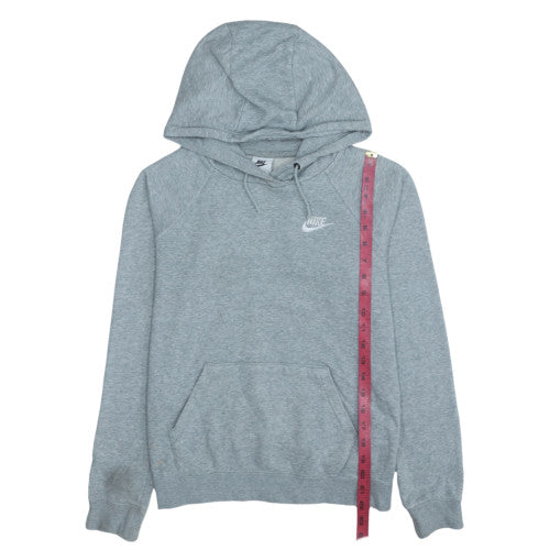 Womens UK Size XS Nike Grey Pullover Hoodie